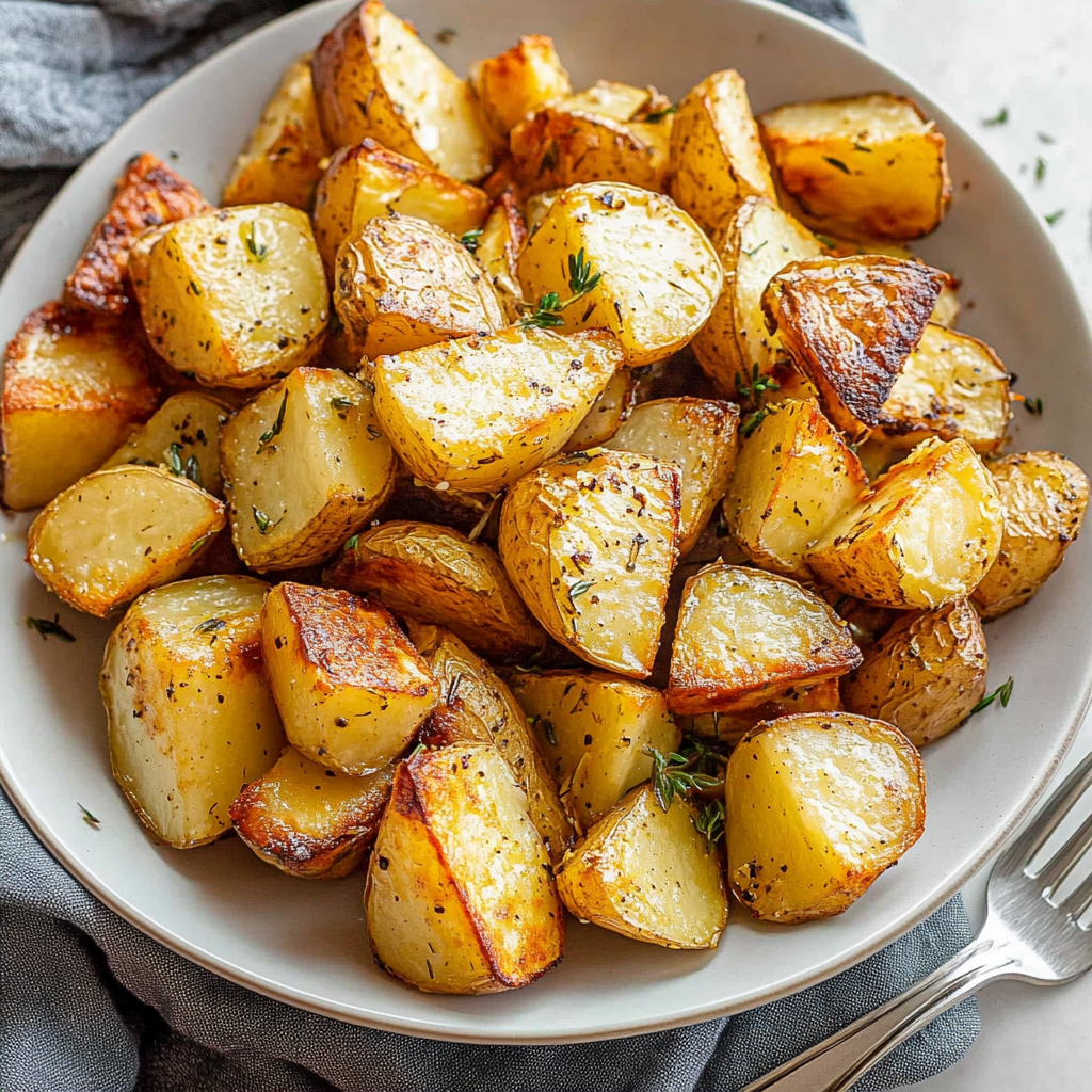 Perfectly Roasted Yukon Gold Potatoes