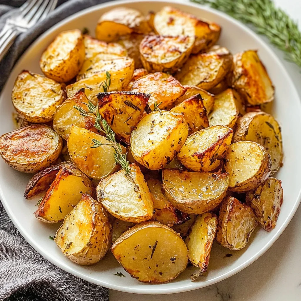 Perfectly Roasted Yukon Gold Potatoes