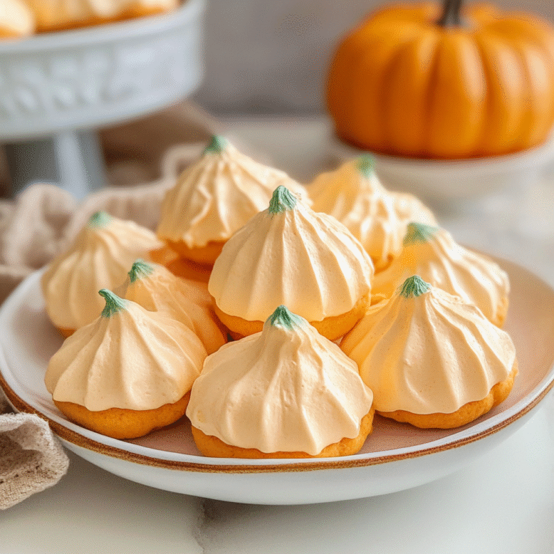 Fall Merigue Cookies Amazing Pumpkin Meringue Cookies for Delicious Fall Treats