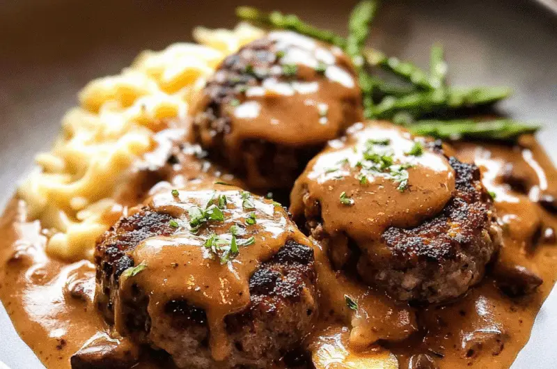 Smothered Rissoles