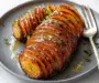 Spiced Hasselback Sweet Potatoes