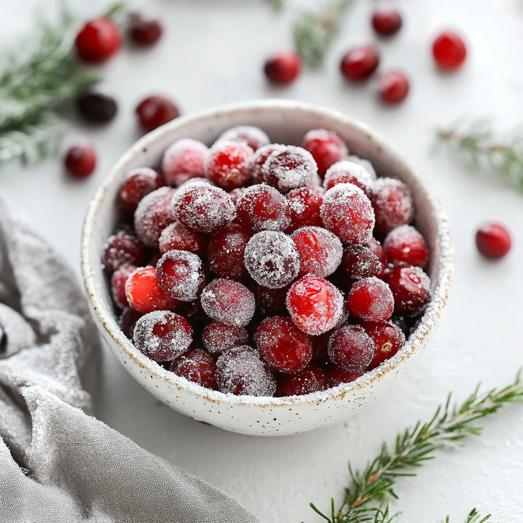 Sugared Cranberries