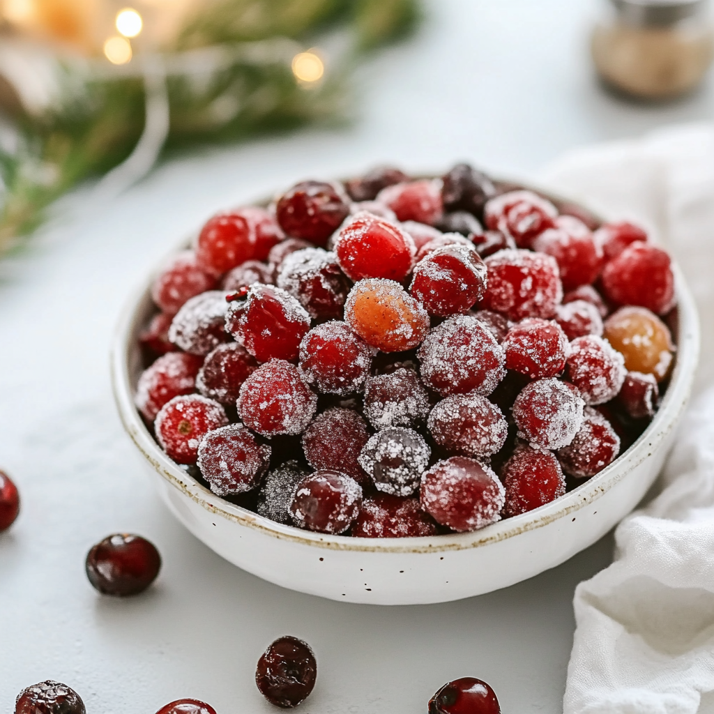 Sugared Cranberries