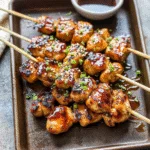 Teriyaki Chicken Skewers