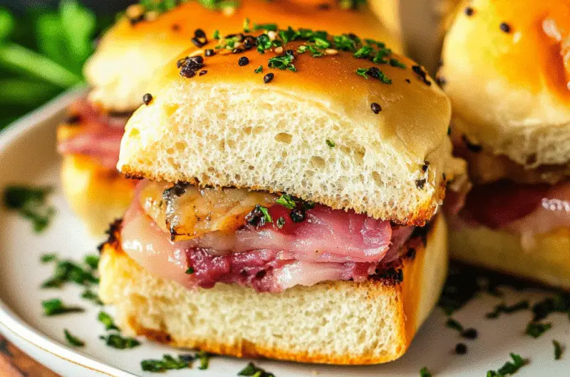 Thanksgiving Leftovers Sliders