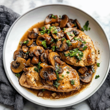 chicken with mushrooms
