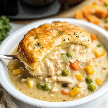 crockpot chicken pot pie