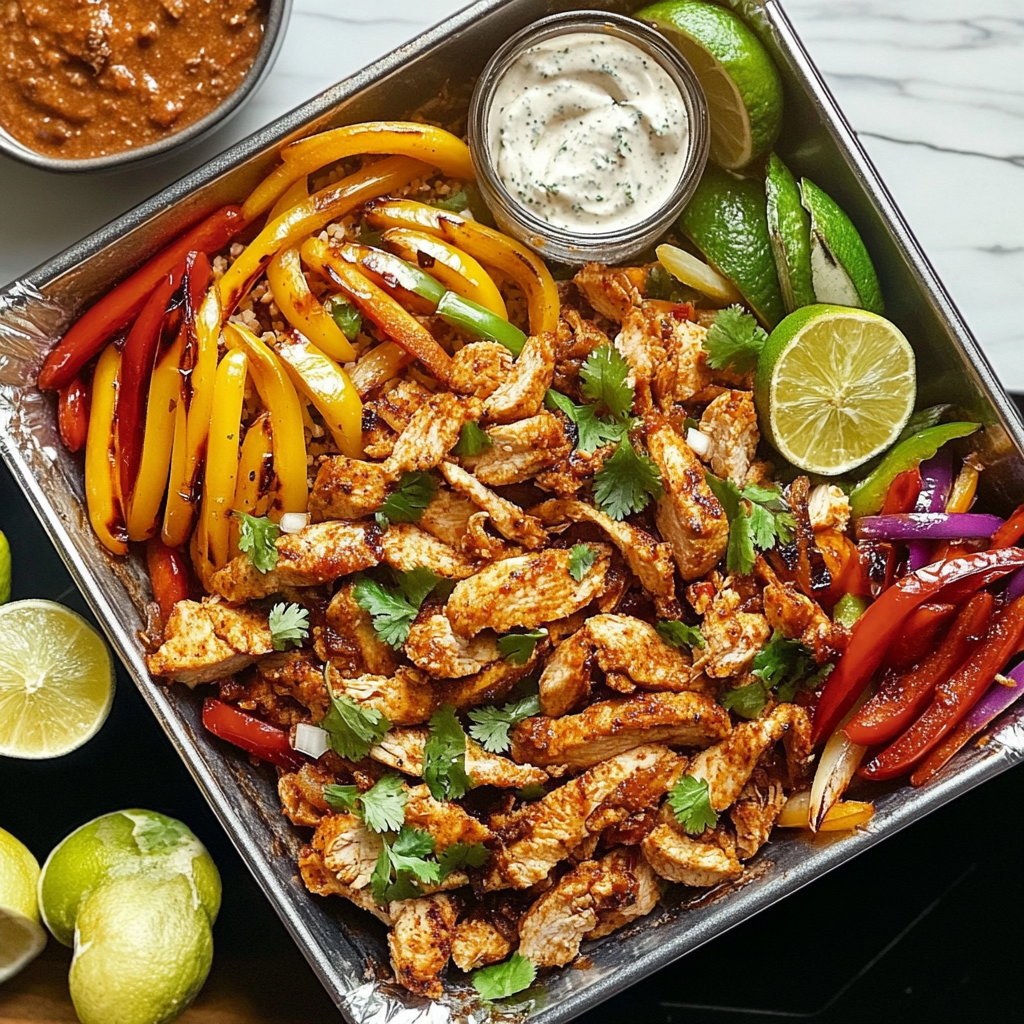 Chicken Fajita Burrito Bowl