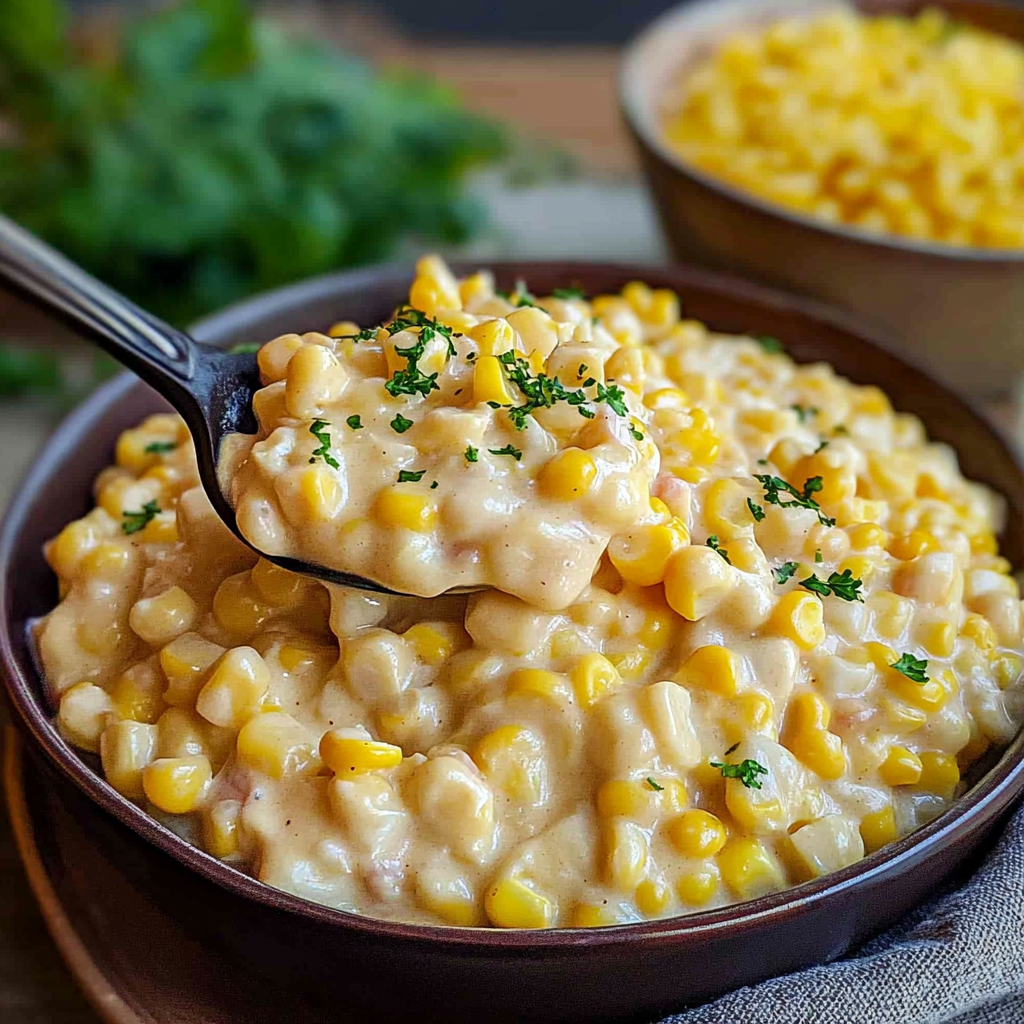 Crock Pot Creamed Corn