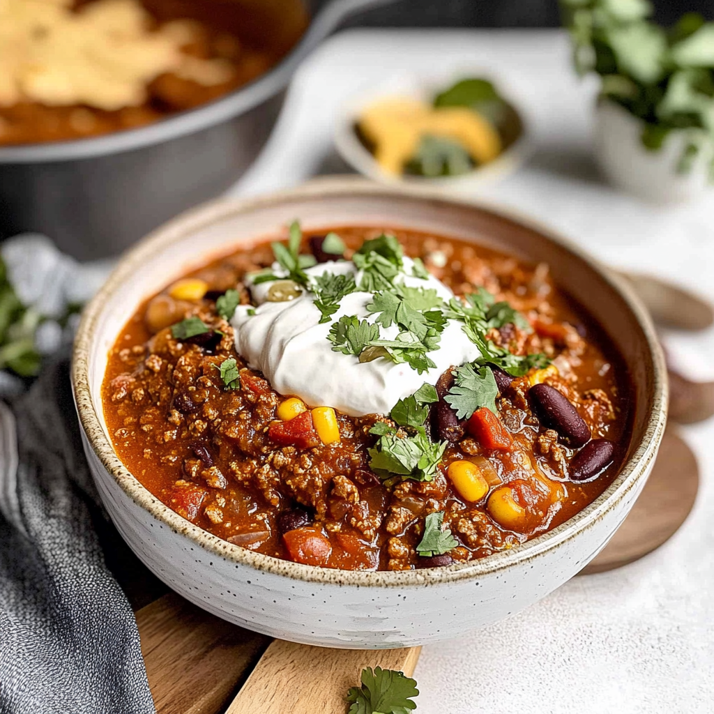 Gluten Free Beef Chili
