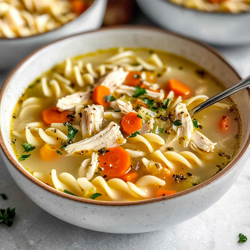 Gluten Free Chicken Noodle Soup