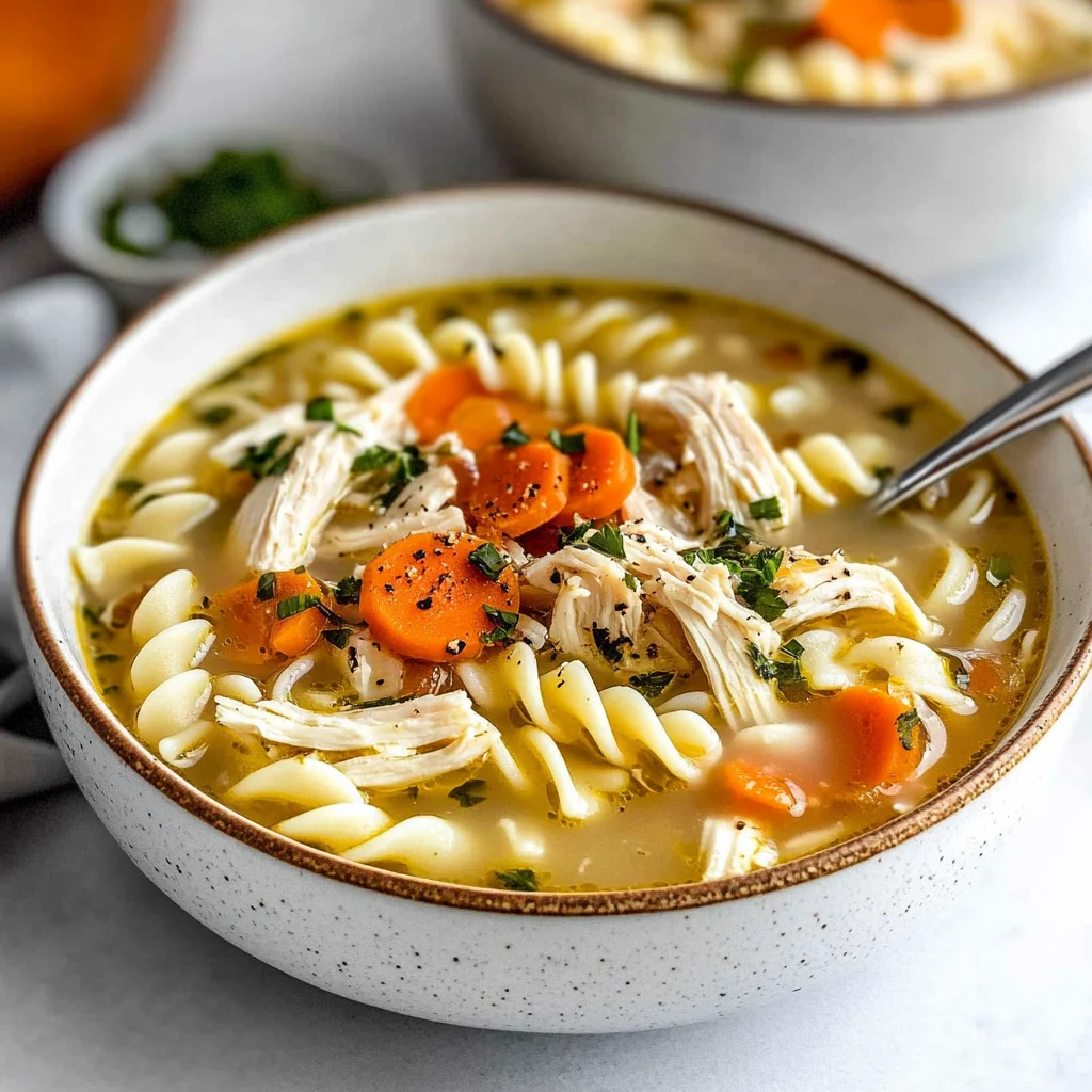 Gluten Free Chicken Noodle Soup
