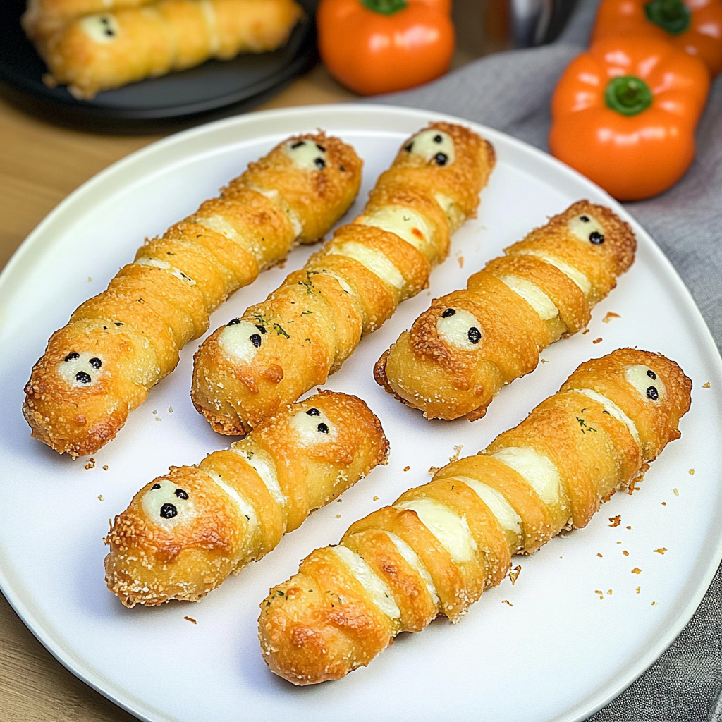 Mummy Mozzarella Sticks