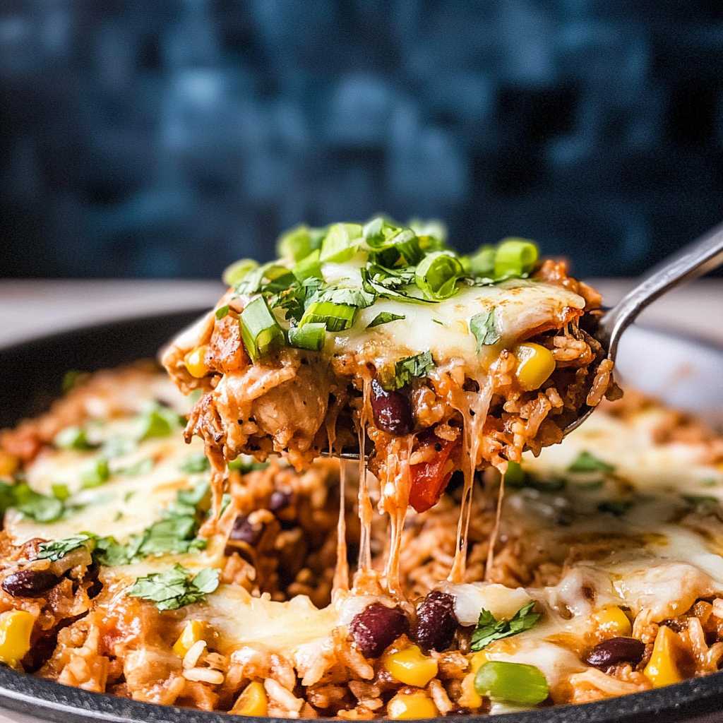 One Pan Mexican Chicken and Rice