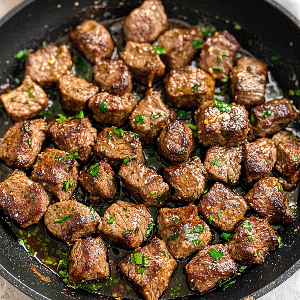 Garlic Butter Steak Bites