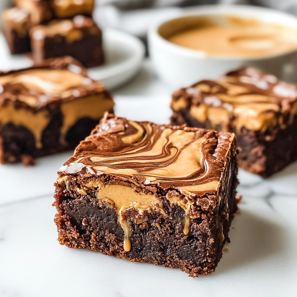 Peanut Butter Brownies