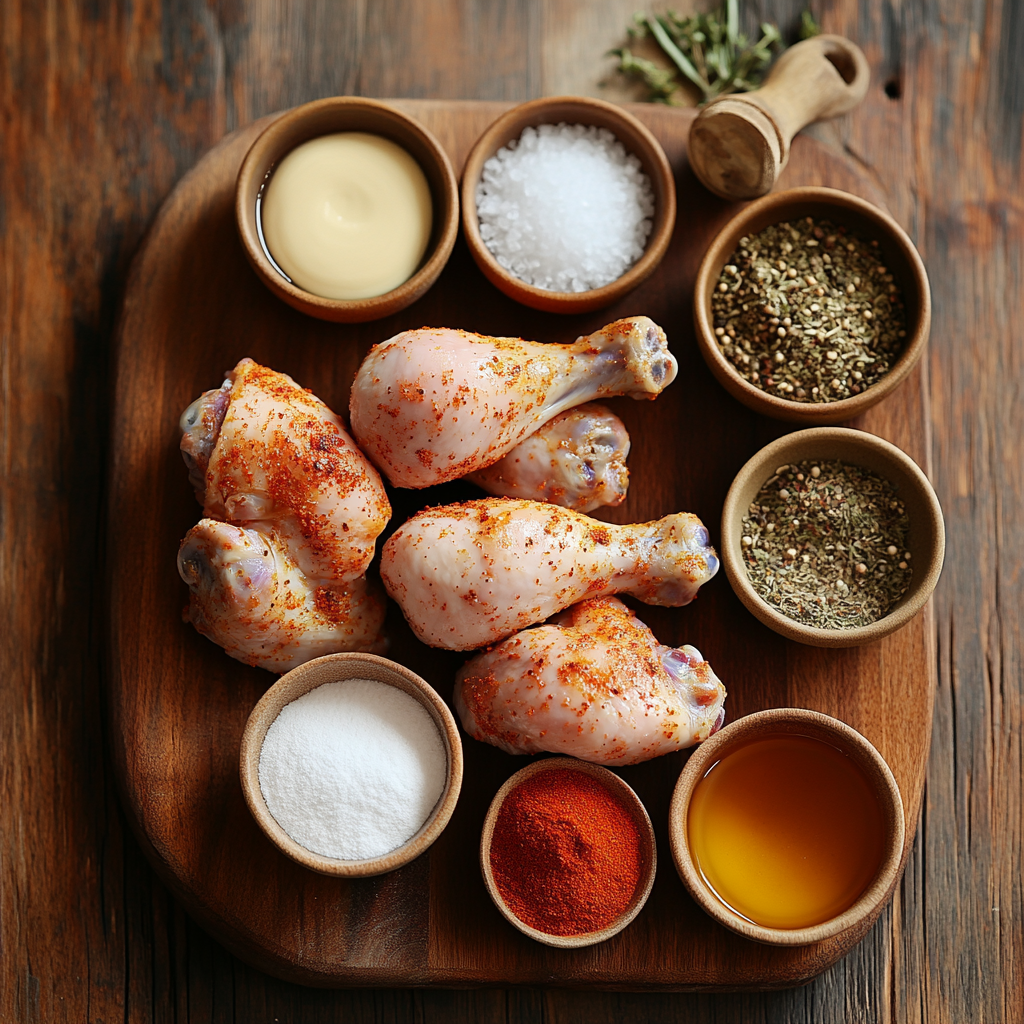 Baked Chicken Legs ingredients