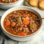 Beef Barley Vegetable Soup