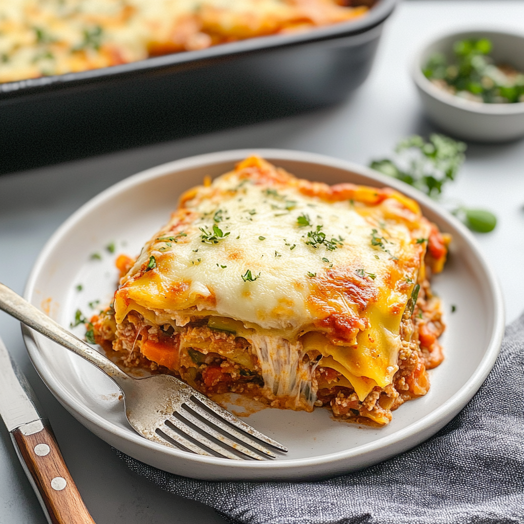 Beef & Veggie Lasagna