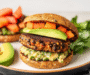 Black Bean Sweet Potato Veggie Burgers (vegan)