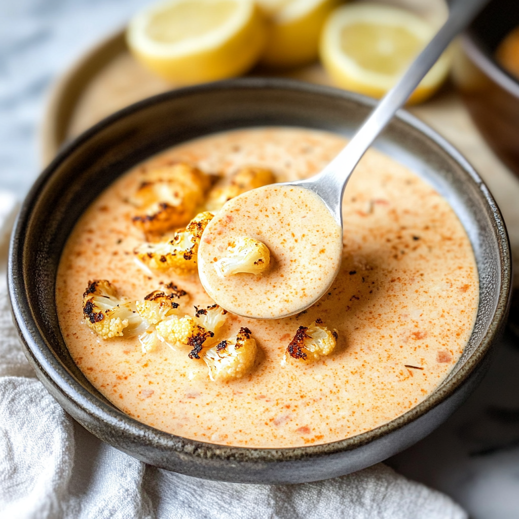 Charred Tahini Cauliflower