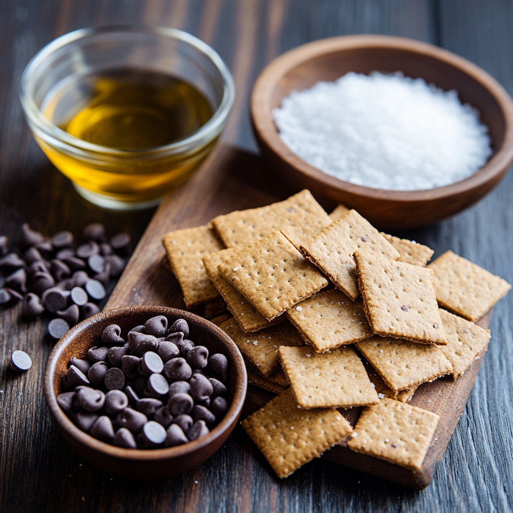 Chocolate Covered Grahams ingredients