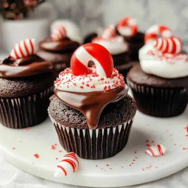 Chocolate Peppermint Cupcakes