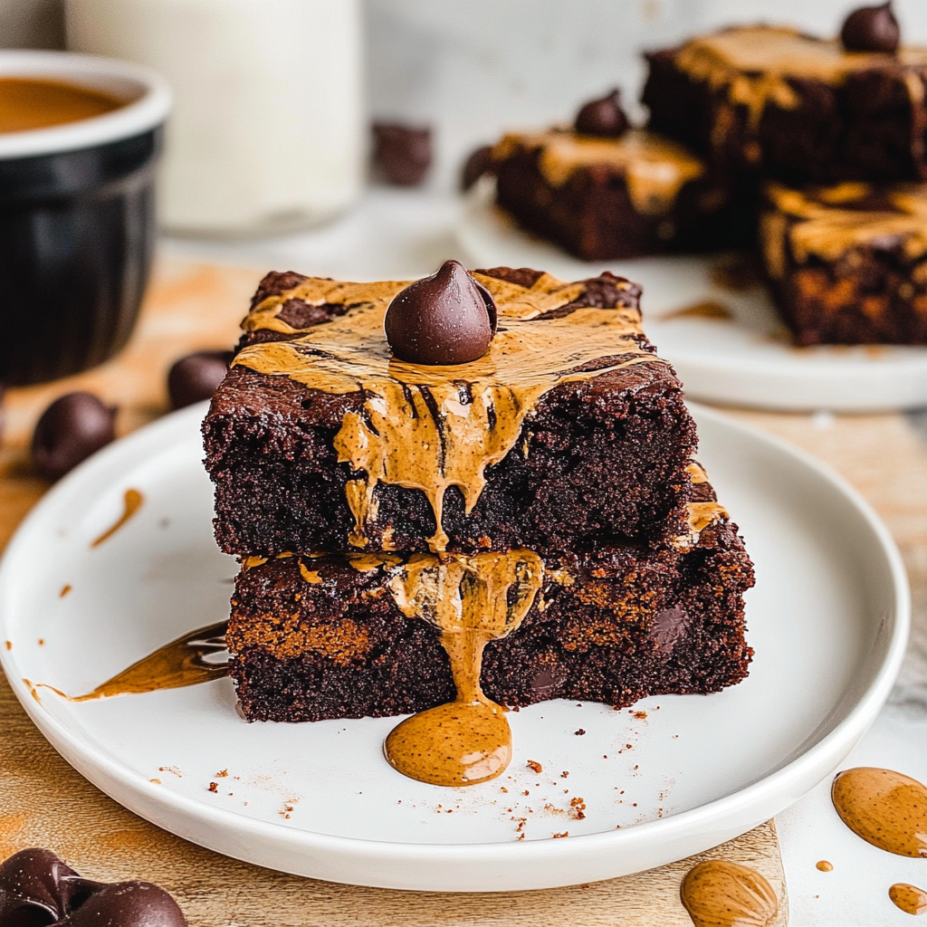 Chocolate Pumpkin Spice Brownie Cookie Bars