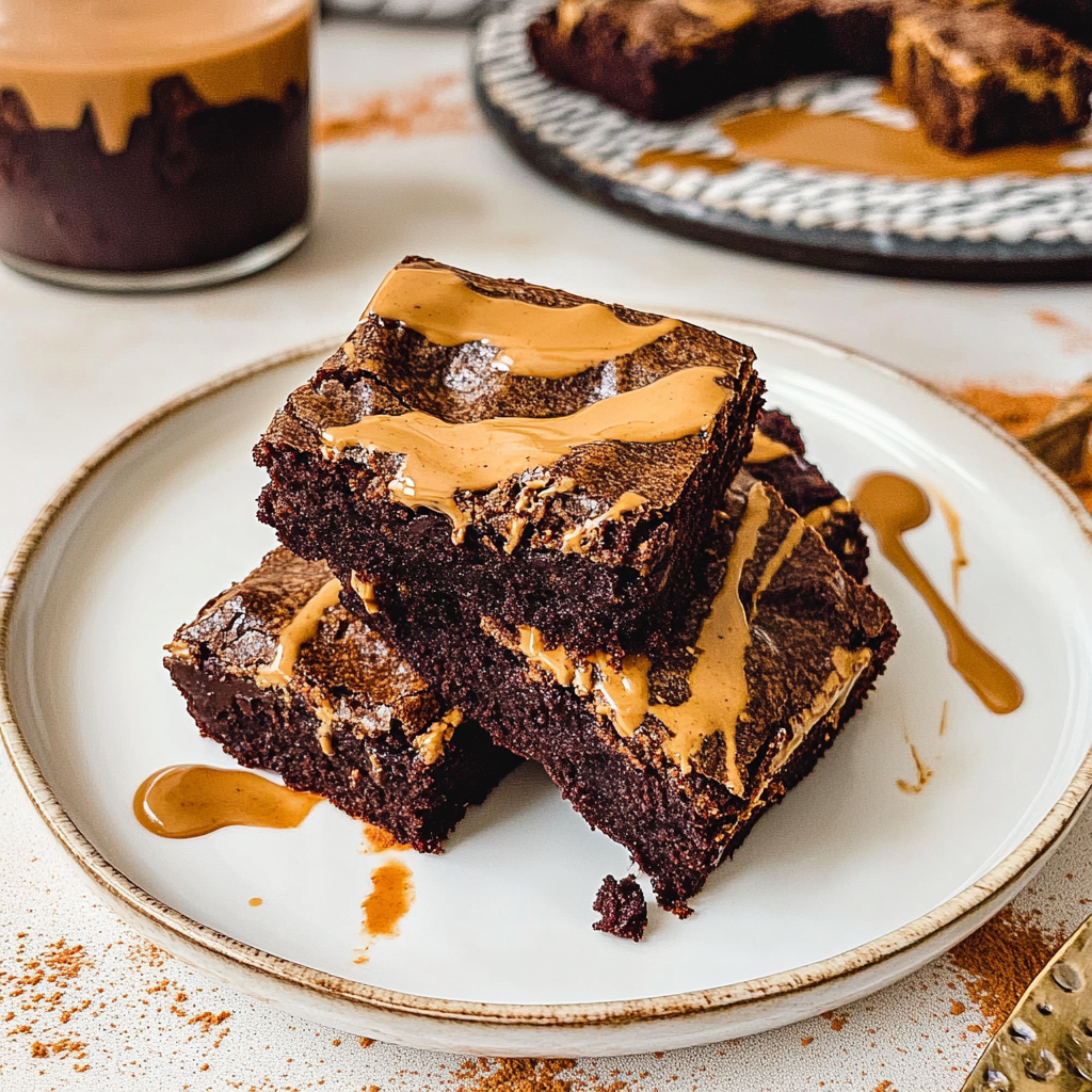 Chocolate Pumpkin Spice Brownie Cookie Bars