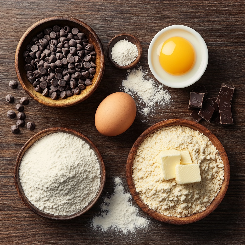 Christmas Cookie Bars ingredients