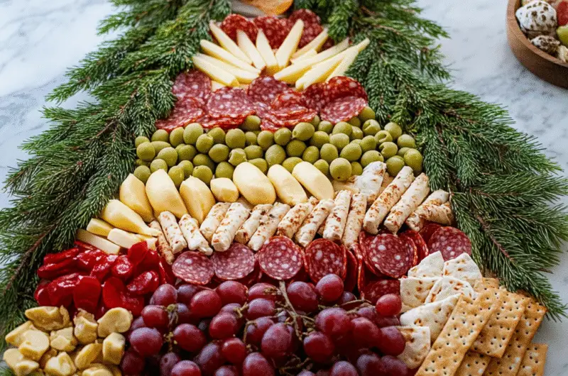 Christmas Tree Charcuterie Board