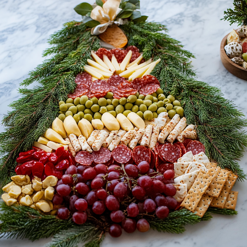 Christmas Tree Charcuterie Board
