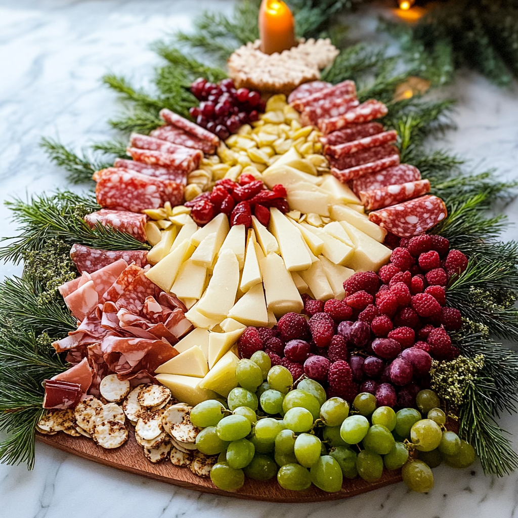 Christmas Tree Charcuterie Board