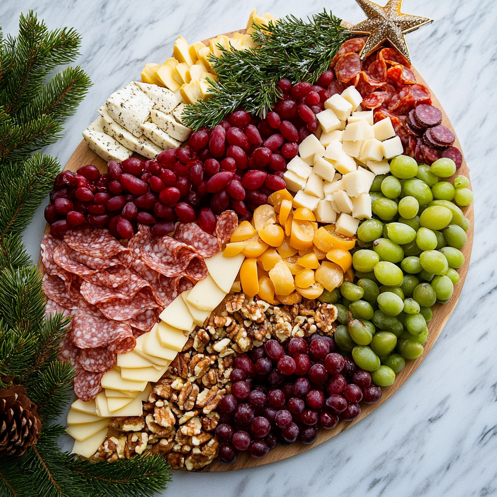 Christmas Tree Charcuterie Board