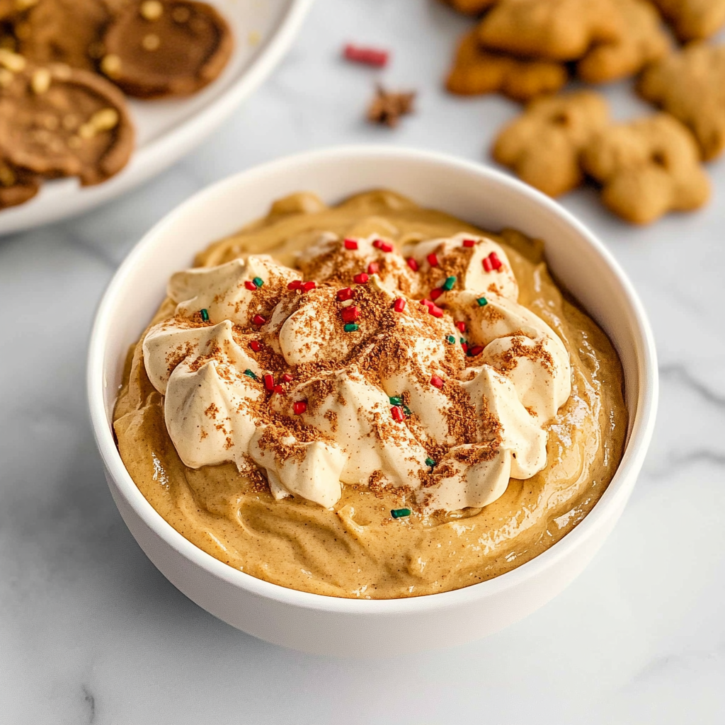 Creamy Gingerbread Dip