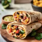 Crispy Vegetarian Burritos