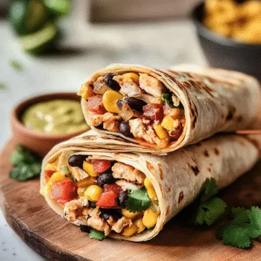 Crispy Vegetarian Burritos