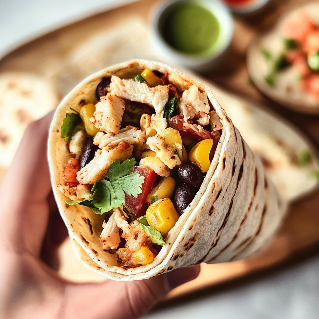 Crispy Vegetarian Burritos