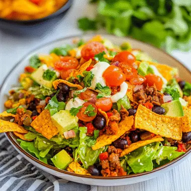 Doritos Taco Salad with Catalina