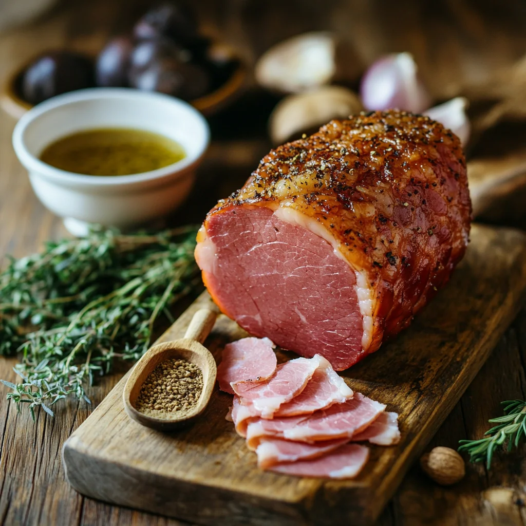 Easy Brown Sugar Ham ingredients