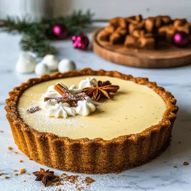 Eggnog Pie
