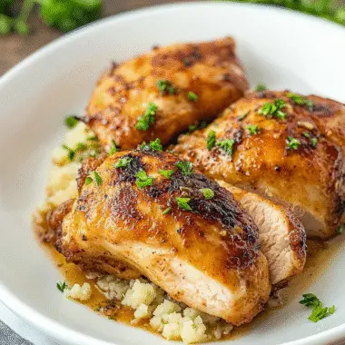 Garlic Brown Sugar Chicken