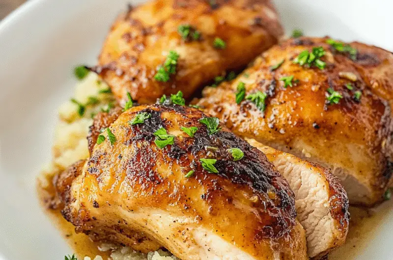 Garlic Brown Sugar Chicken
