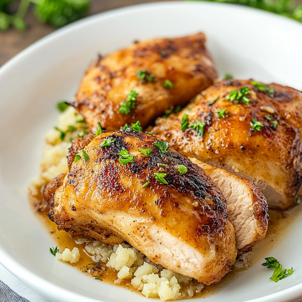 Garlic Brown Sugar Chicken