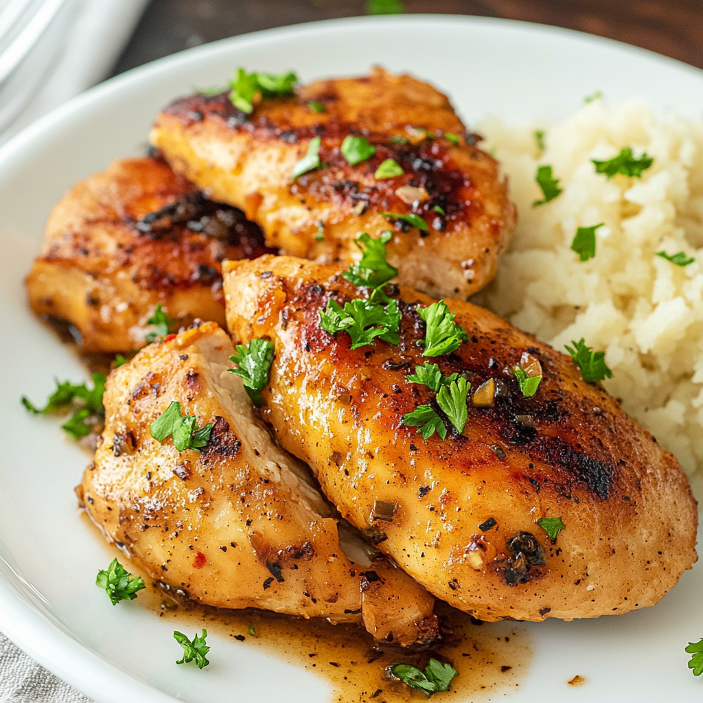 Garlic Brown Sugar Chicken