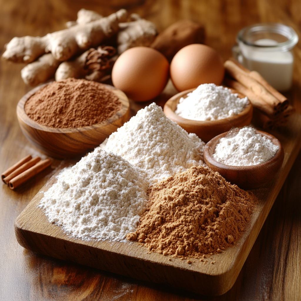 Gingerbread Bars ingredients