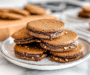 Gluten free Pecan Chocolate Sandwich Cookies