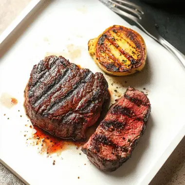 Grilled Filet Mignon