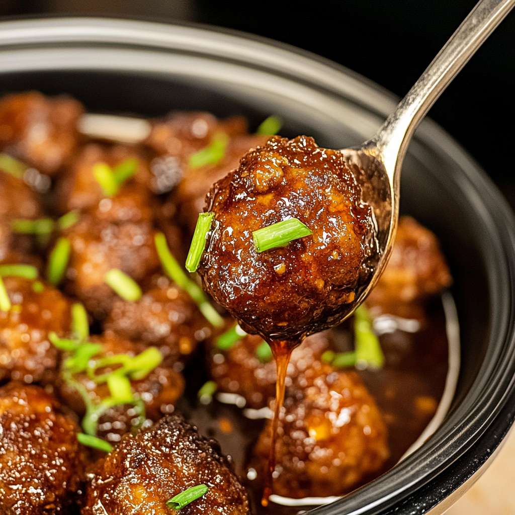Honey Sriracha Meatballs