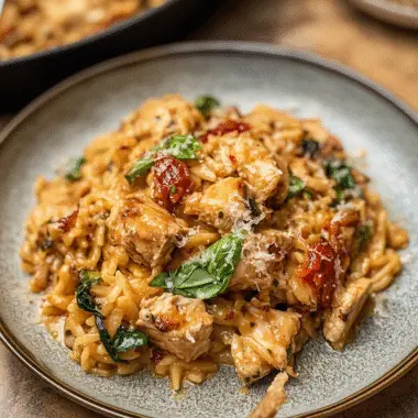 Marry Me Chicken Orzo